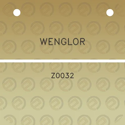 wenglor-z0032