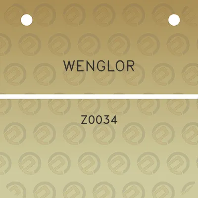 wenglor-z0034