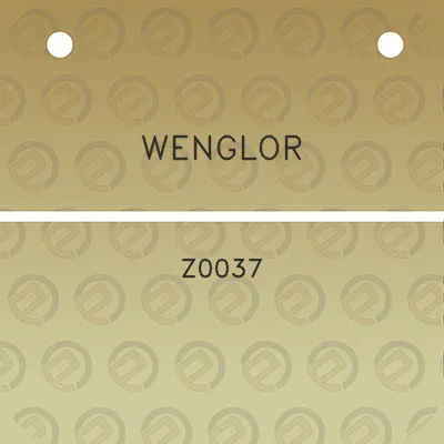 wenglor-z0037