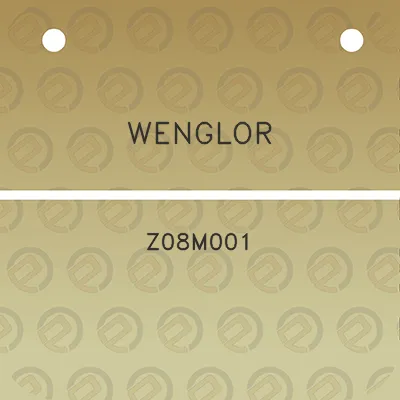 wenglor-z08m001