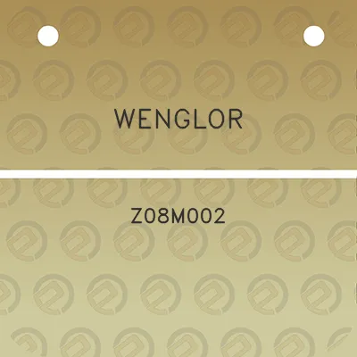 wenglor-z08m002