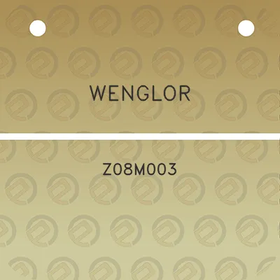 wenglor-z08m003