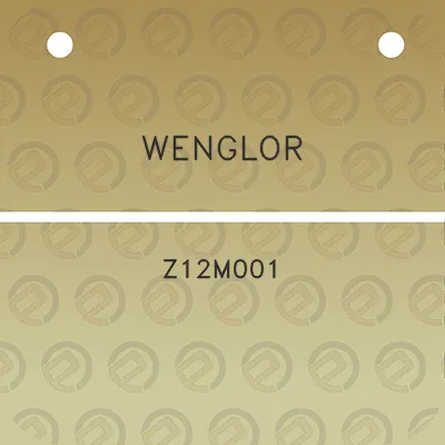 wenglor-z12m001