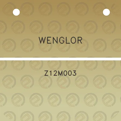 wenglor-z12m003