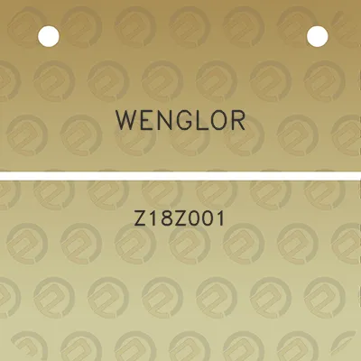 wenglor-z18z001