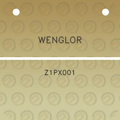 wenglor-z1px001