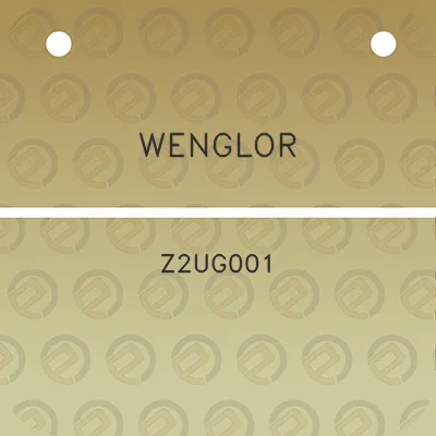 wenglor-z2ug001