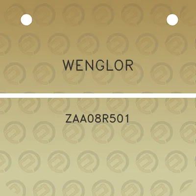 wenglor-zaa08r501