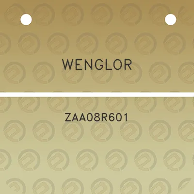 wenglor-zaa08r601