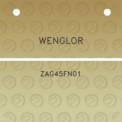 wenglor-zag45fn01