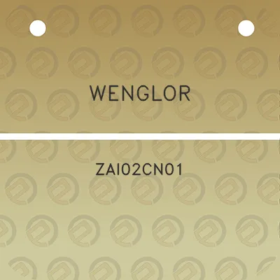 wenglor-zai02cn01