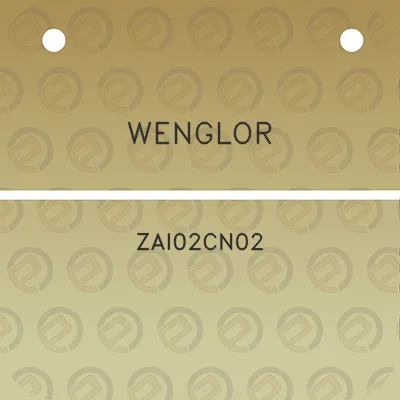 wenglor-zai02cn02