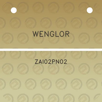 wenglor-zai02pn02