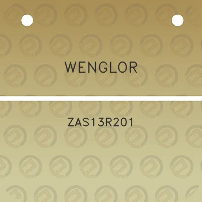 wenglor-zas13r201