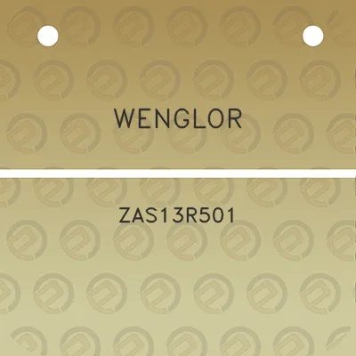 wenglor-zas13r501