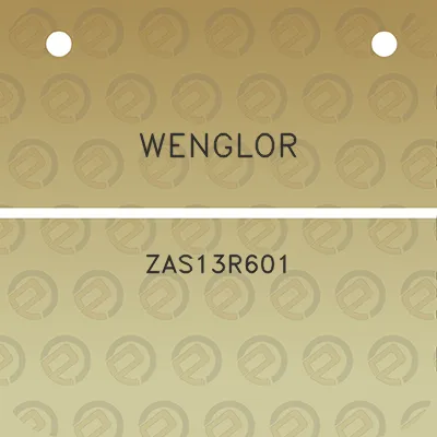 wenglor-zas13r601