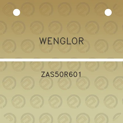 wenglor-zas50r601