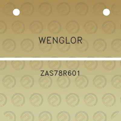 wenglor-zas78r601