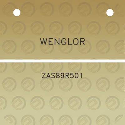 wenglor-zas89r501