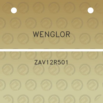 wenglor-zav12r501