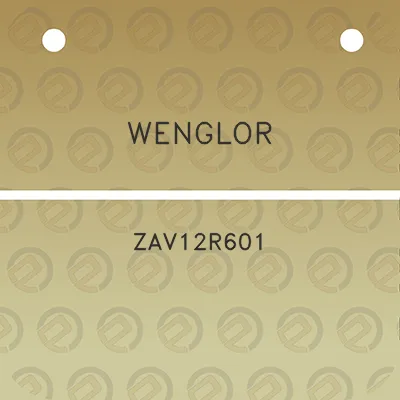 wenglor-zav12r601