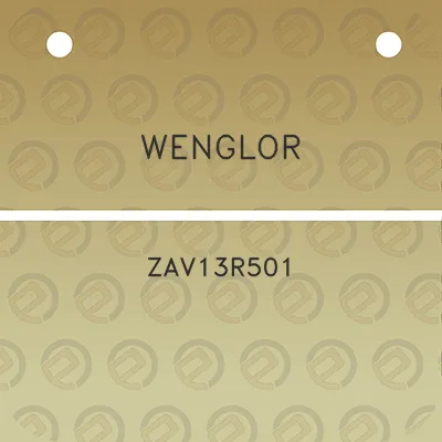 wenglor-zav13r501