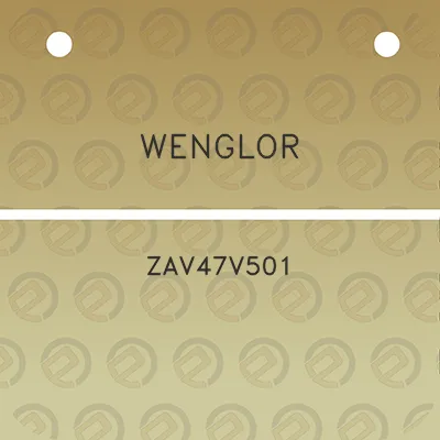 wenglor-zav47v501