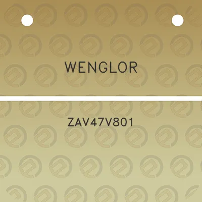 wenglor-zav47v801