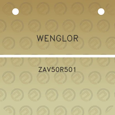 wenglor-zav50r501