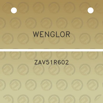 wenglor-zav51r602