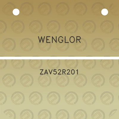 wenglor-zav52r201