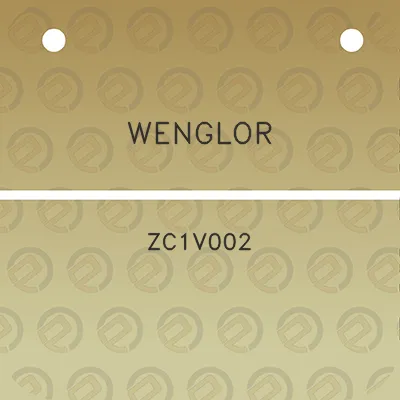 wenglor-zc1v002