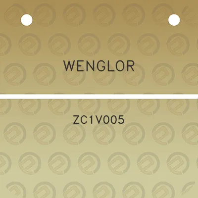 wenglor-zc1v005