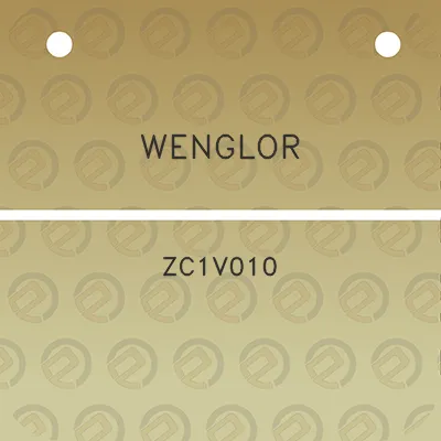 wenglor-zc1v010