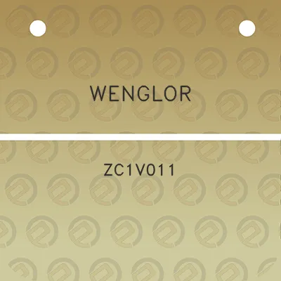 wenglor-zc1v011