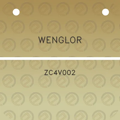 wenglor-zc4v002