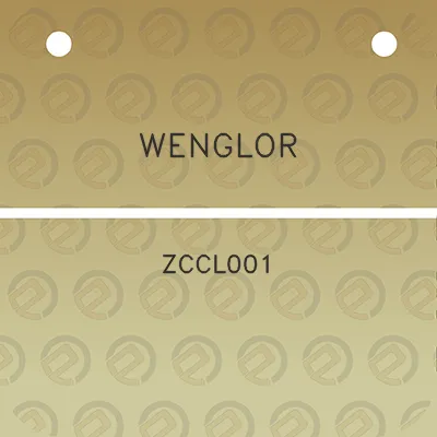 wenglor-zccl001