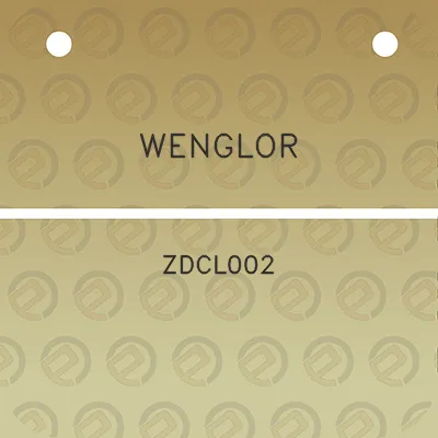 wenglor-zdcl002