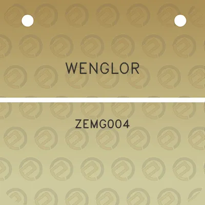 wenglor-zemg004