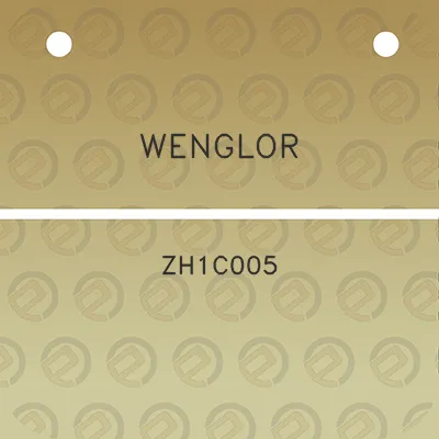 wenglor-zh1c005