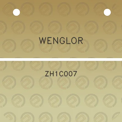 wenglor-zh1c007