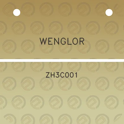 wenglor-zh3c001