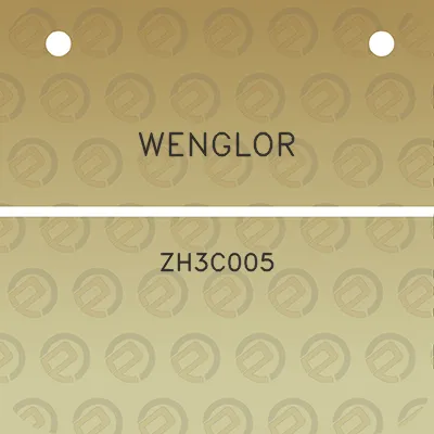 wenglor-zh3c005