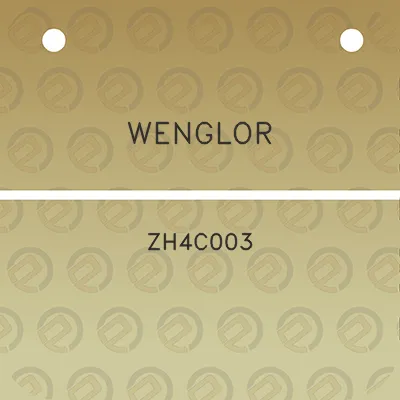 wenglor-zh4c003