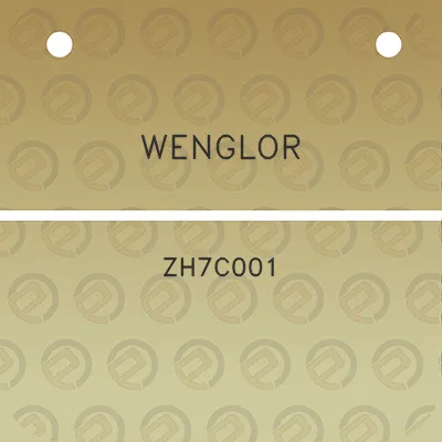 wenglor-zh7c001