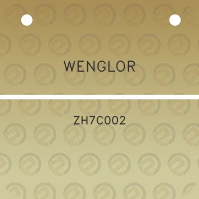 wenglor-zh7c002