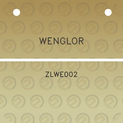 wenglor-zlwe002