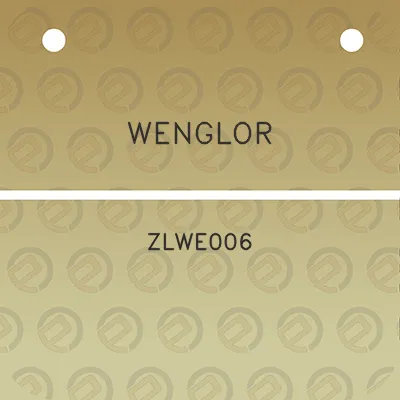 wenglor-zlwe006