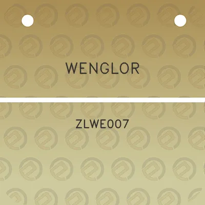 wenglor-zlwe007