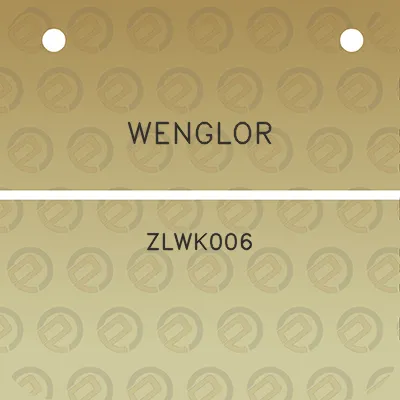 wenglor-zlwk006